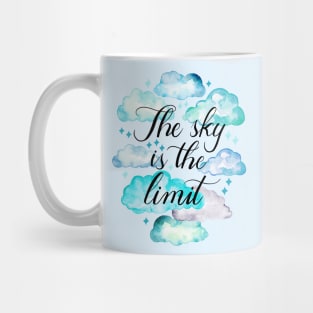 The Sky Is The Limit (Blue Version) Mug